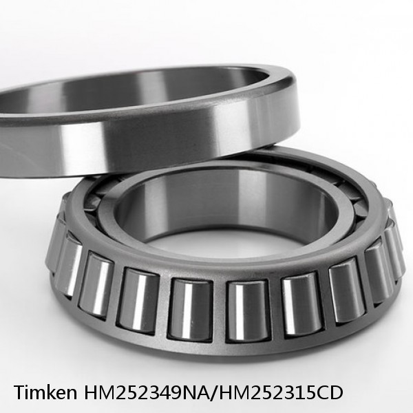 HM252349NA/HM252315CD Timken Tapered Roller Bearings #1 small image