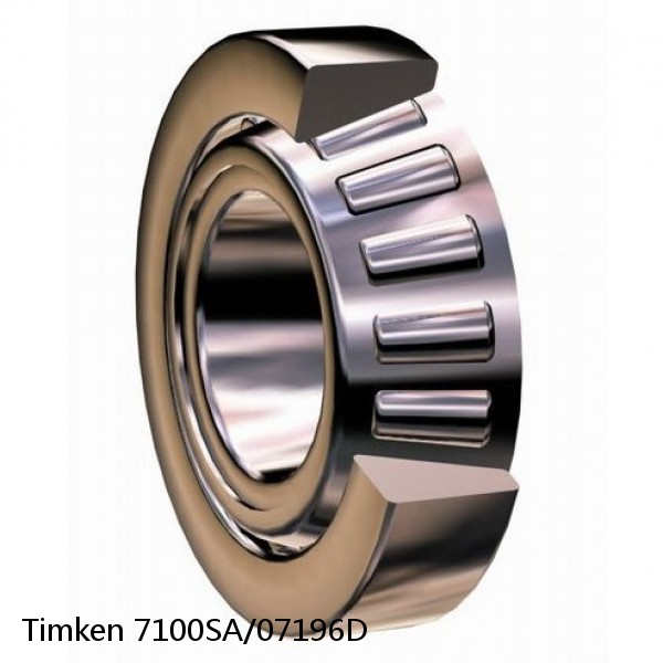 7100SA/07196D Timken Tapered Roller Bearings #1 small image
