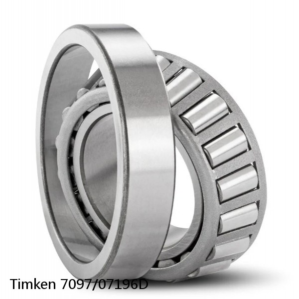 7097/07196D Timken Tapered Roller Bearings #1 image